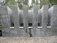 Стена памяти жетрв концлагерей