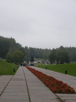 Панорама мемориального комплекса Хатынь