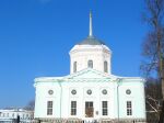 Благовещенская церковь построена в стиле позднего классицизма.